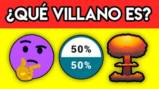 ¡SOLO 1% PUEDE ADIVINAR QUE VILLANO ES EN 10 SEGUNDOS! | ¡Adivina EL VILLANO con EMOJIS 3!
