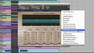 Mixing with Waves Linear Phase Multiband Compressor