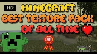 Minecraft: Best Texture pack of all Time! Real HD