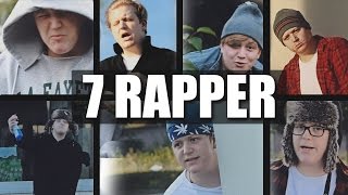 7 ARTEN VON RAPPERN
