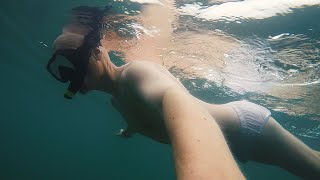 МЕДУЗЫ НА ДНЕ. КРИСТАЛЬНАЯ ВОДА! ОБЕД ДЛЯ КРАБА. КАЧА КЕМПИНГ СЕВАСТОПОЛЬ. НЕМЕЦКАЯ БАЛКА КРЫМ.