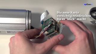 upCam Tornado HD - SD Karte wechseln - IP Kamera Tutorial (Bis 64GB, Tornado HD v2)