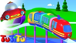 Elektrische Eisenbahn - Erfahren Sie, wie Sie mit TuTiTu Spielzeug bauen
