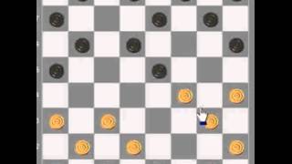 Шашки.Ловушка в начале игры белыми