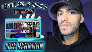 CAPITAL BRA - 5 SONGS IN EINER NACHT (PROD. THE CRATEZ) - Live Reaktion