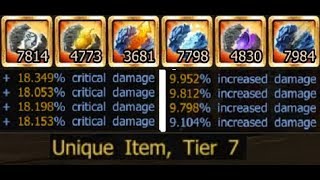 Drakensang Online - Big Upgrade My Archer / Crafting with Core Gold stats + Full Tier 7 VII Items