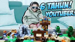 YOUTUBER BOCAH 6 TAHUN MEMBUAT LEGO MINECRAFT PALING LANGKA DI DUNIA!
