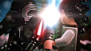 LEGO Star Wars The Force Awakens: Kylo Ren vs Finn and Rey