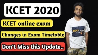 KCET 2020 : Changes in KCET exam Latest UPDATE by KEA  | KCET ONLINE Exam | EDUcare Karnataka
