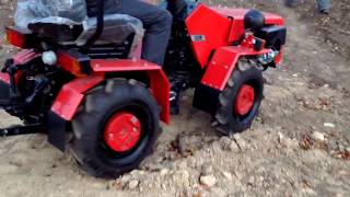 Минитрактор Беларус 132H (tractor Belarus).