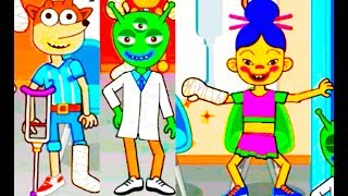 Играем как ТОРГОВЫЙ ЦЕНТР в PEPI HOSPITAL #7 Мультяшная игра для детей детское видео и мультик