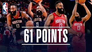 James Harden Drops 61 TWICE This Season