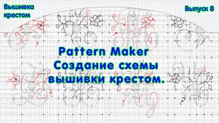 Pattern Maker - Создание схемы вышивки крестом