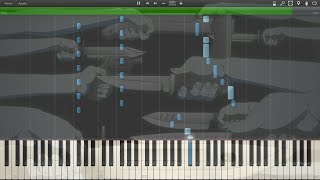 Mirai Nikki - Opening 2 "Dead End"- Synthesia Piano HD