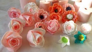 Новые силиконовые формы для мыла. Цветы. New silicone molds for soap.Flowers.