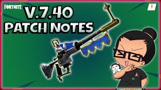 V.7.40 PATCH NOTES - YEOMAN & HUGE BUG FIXES! - FORTNITE Save The World | PvE