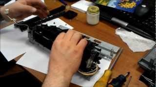 Разборка \ Сборка печки принтера HP p3005n