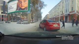 Видеорегистратор AdvoCam-FD8 Gold GPS. День. 2304x1296p 30fps