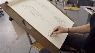 Posing nude for a drawing class - Day 77/100