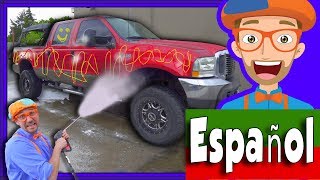 Auto Lavado de Blippi Español | Videos de Camiones para Niños y Infantiles
