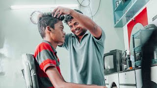 Indian Barber Head Massage ASMR (Nomad Barber)