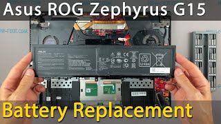 Asus ROG Zephyrus G15 GA502 Battery Replacement