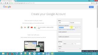 How To Sign Up Gmail Account 2016