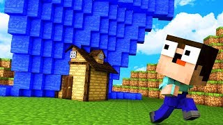 КАК ВЫЗВАТЬ ЦУНАМИ В МАЙНКРАФТ НУБ ПРОТИВ ЦУНАМИ троллинг нуба Minecraft Мультик для детей
