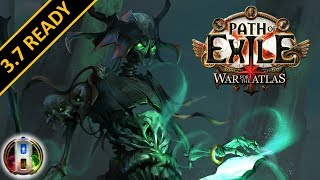 Path of Exile 3.7 - Mage Skeleton Build - Necromancer Witch -  Legion
