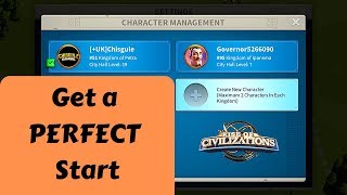 Get a PERFECT Start - Rise of Civilizations