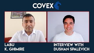 CoVEX - Co-Founder Labu K. Ghimire Interview With Dushan Spalevich for ICO TV