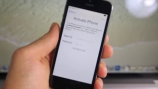 Обход активации Выходим в меню iOS 7 , iOS 8 , IOS 9