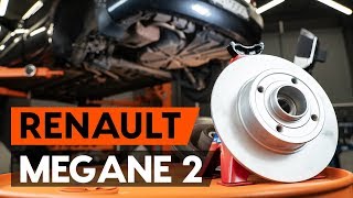 Como substituir a rolamento da roda traseiro no RENAULT MEGANE 2 (LM) [TUTORIAL AUTODOC]
