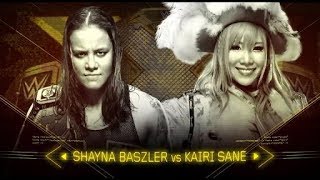 WWE NXT TakeOver: Brooklyn 4 2018 Shayna Baszler vs Kairi Sane Official Match Card