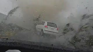 Terrifying scenes! Tornado destroys houses and lifts cars in Pelham, Alabama