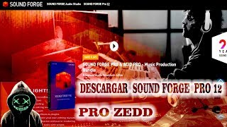 Descargar e instalar Sound Forge Pro 12 full español