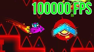 Playing at 100000 FPS!! Geometry Dash (FPS Bypass)