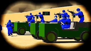 РАЦИЯ и БИНОКЛЬ. НОВАЯ ПУСТЫННАЯ  КАРТА - Игра Ravenfield Битва солдатиков в РЕВЕНФИЛД