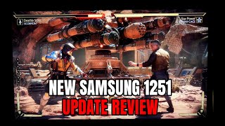 Samsung 1251 Update review and new settings