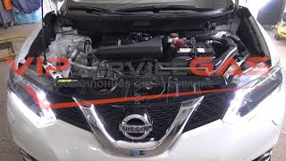 Nissan X-Trail 2.5 2018-Установка ГБО 4 поколения Харьков