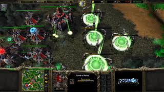 ► WarCraft 3 - Towerrush in Nightelf vs. Undead - Lemon vs. NightEnD