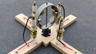 Free Energy Generator Using Spark Plug Activity