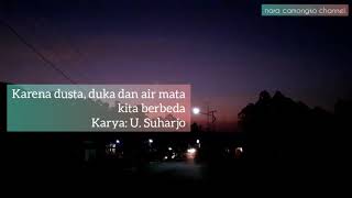 Karena Dusta, Duka dan Air Mata Kita Berbeda | Puisi dari Mereka yang Lebih Memilih Pergi