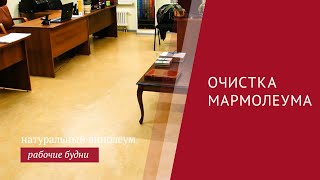 Очистка натурального линолеума Мармолеума (Marmoleum Forbo - уход и очистка от въевшейся грязи)