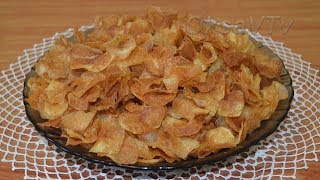 Картофельные чипсы. В чём секрет хрустящих чипсов ... Potato chips.