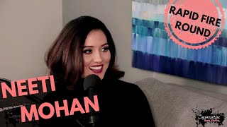 NEETI MOHAN Plays The RAPID FIRE ROUND! | Exclusive Interview