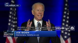 Ini Pidato Kemenangan Joe Biden dan Kamala Harris