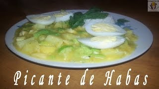 PICANTE DE HABAS - GUISO DE HABAS A MI ESTILO