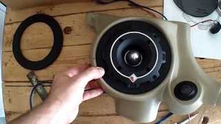 Rockford Punch Pro Tweeter & Midrange Install Part 1, 2002 Maxima