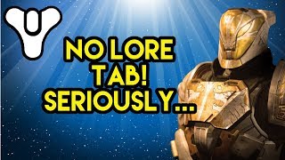 Destiny 2 No Lore for Iron Banner! | Myelin Games